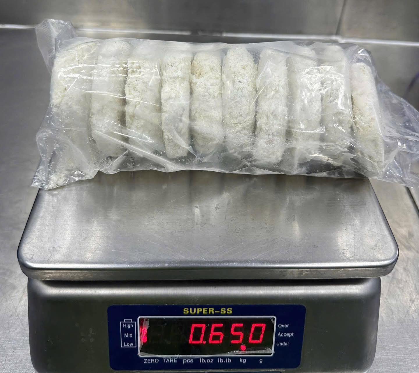 Bánh tôm burger gói 600gram