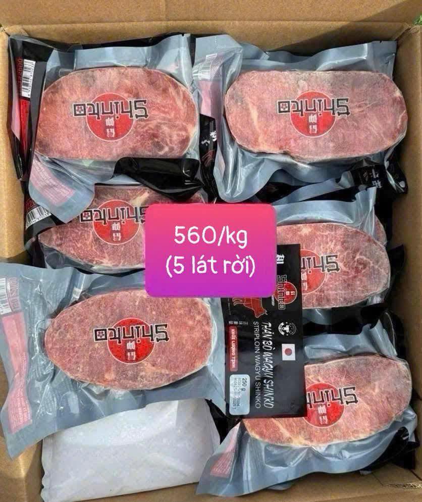 Thăn bò Nhật shinko 5 lát