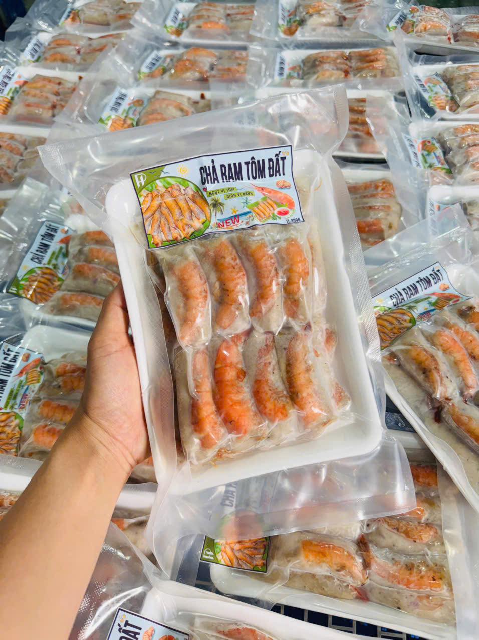 Chả ram tôm đất