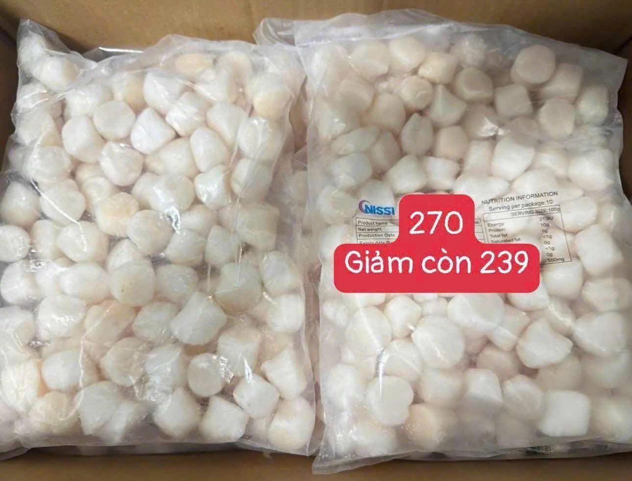 Cồi sò điệp Nhật