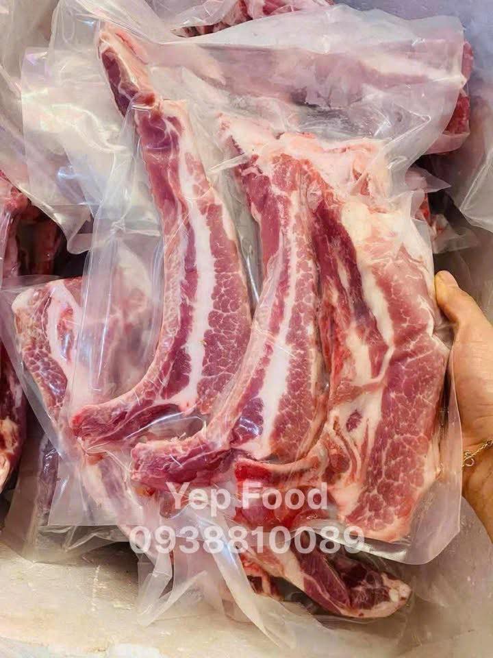 Sườn que lợn mán sạch
